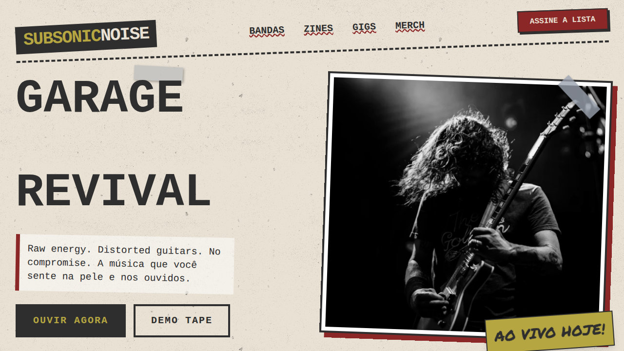 Grunge Rock dos Anos 90